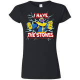 T-Shirts Black / S Thanos stones Junior Slimmer-Fit T-Shirt