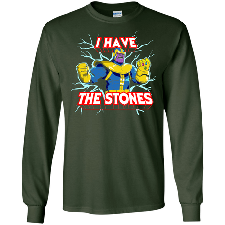 T-Shirts Forest Green / S Thanos stones Men's Long Sleeve T-Shirt