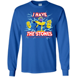 T-Shirts Royal / S Thanos stones Men's Long Sleeve T-Shirt