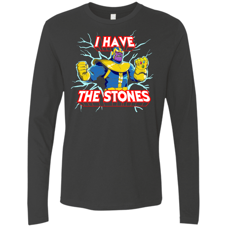 T-Shirts Heavy Metal / S Thanos stones Men's Premium Long Sleeve