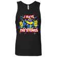 T-Shirts Black / S Thanos stones Men's Premium Tank Top