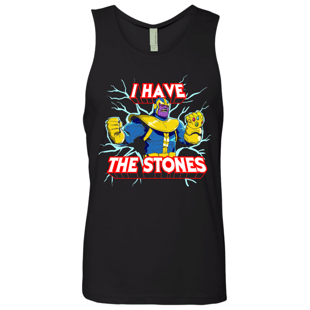 T-Shirts Black / S Thanos stones Men's Premium Tank Top