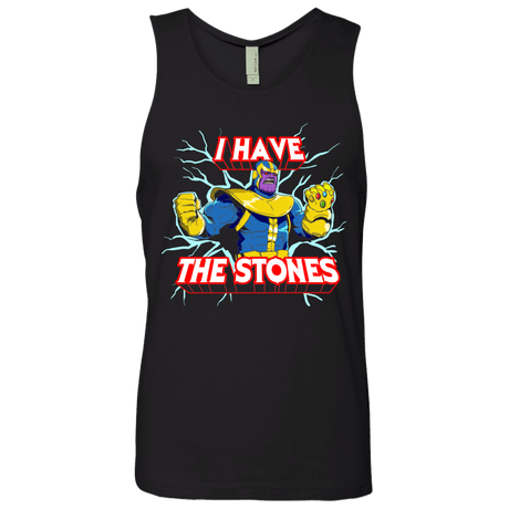 T-Shirts Black / S Thanos stones Men's Premium Tank Top