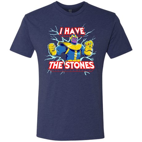 T-Shirts Vintage Navy / S Thanos stones Men's Triblend T-Shirt