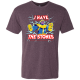 T-Shirts Vintage Purple / S Thanos stones Men's Triblend T-Shirt