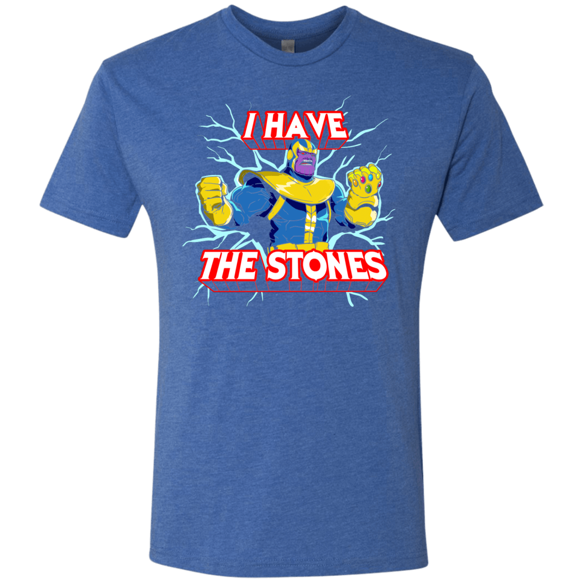 T-Shirts Vintage Royal / S Thanos stones Men's Triblend T-Shirt