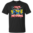 T-Shirts Black / S Thanos stones T-Shirt