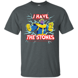 T-Shirts Dark Heather / S Thanos stones T-Shirt