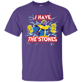 T-Shirts Purple / S Thanos stones T-Shirt