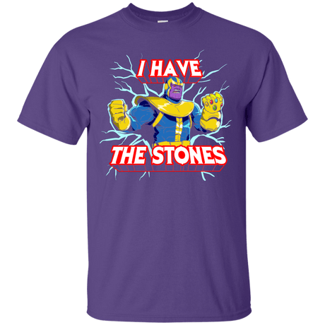 T-Shirts Purple / S Thanos stones T-Shirt