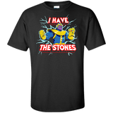 T-Shirts Black / XLT Thanos stones Tall T-Shirt