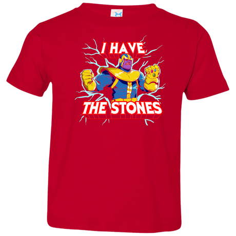 T-Shirts Red / 2T Thanos stones Toddler Premium T-Shirt