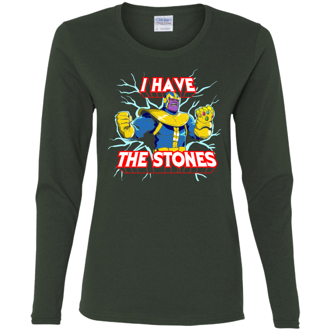 T-Shirts Forest / S Thanos stones Women's Long Sleeve T-Shirt