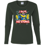 T-Shirts Forest / S Thanos stones Women's Long Sleeve T-Shirt