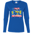 T-Shirts Royal / S Thanos stones Women's Long Sleeve T-Shirt