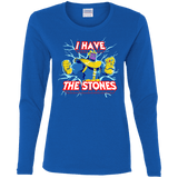 T-Shirts Royal / S Thanos stones Women's Long Sleeve T-Shirt