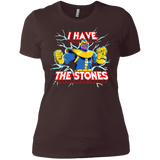 T-Shirts Dark Chocolate / X-Small Thanos stones Women's Premium T-Shirt
