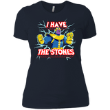 T-Shirts Midnight Navy / X-Small Thanos stones Women's Premium T-Shirt