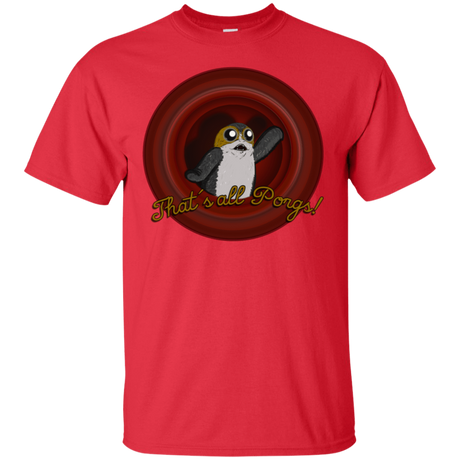 T-Shirts Red / S That`s all Porgs T-Shirt