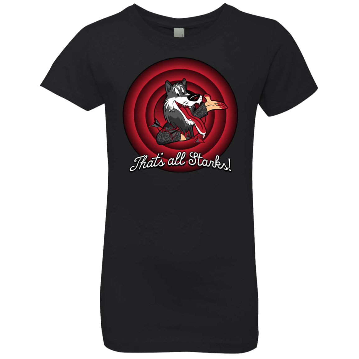 T-Shirts Black / YXS That's all Starks Girls Premium T-Shirt