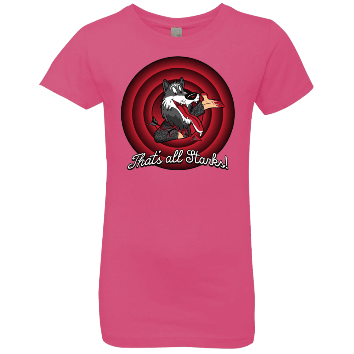 T-Shirts Hot Pink / YXS That's all Starks Girls Premium T-Shirt