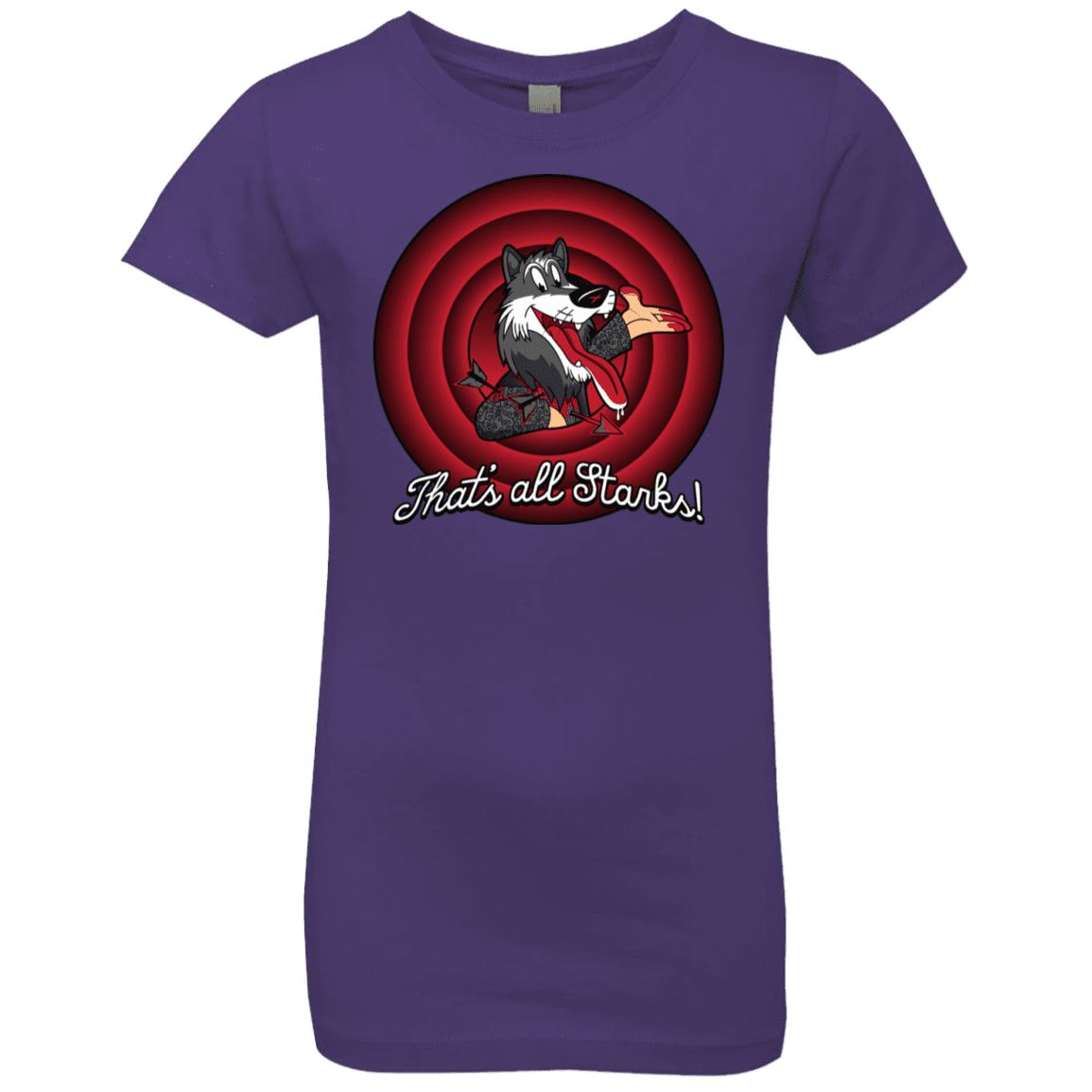 T-Shirts Purple Rush / YXS That's all Starks Girls Premium T-Shirt