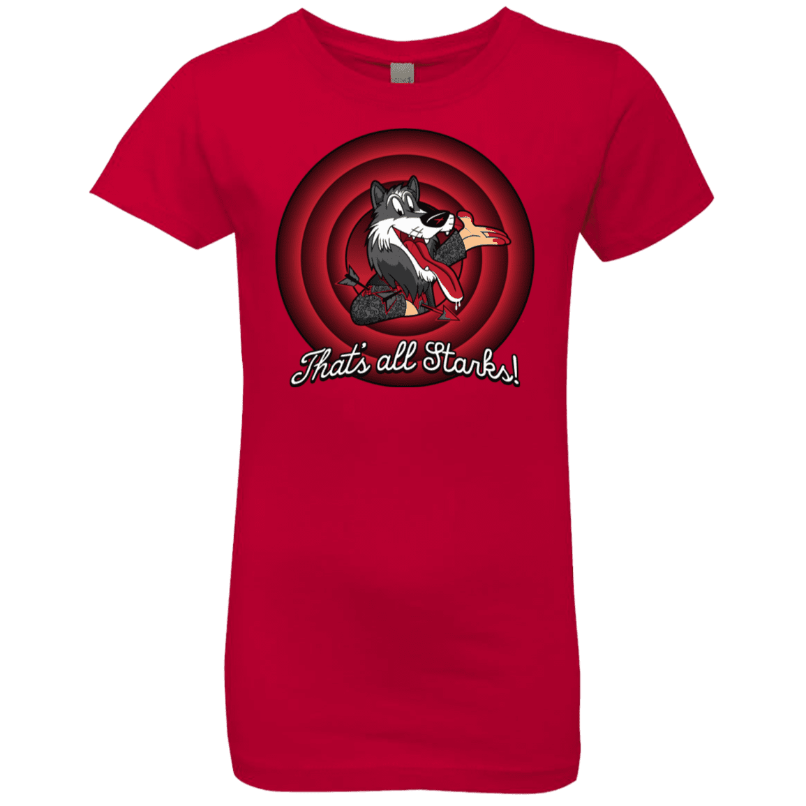 T-Shirts Red / YXS That's all Starks Girls Premium T-Shirt