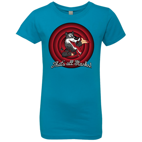 T-Shirts Turquoise / YXS That's all Starks Girls Premium T-Shirt