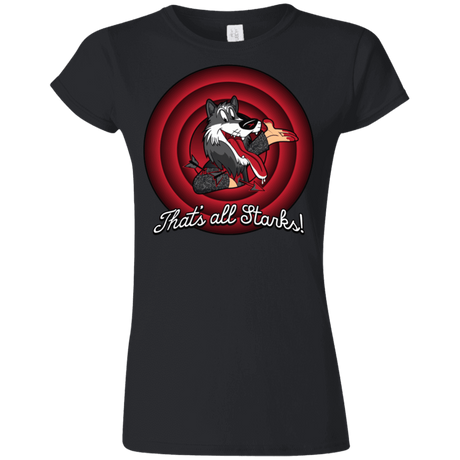 T-Shirts Black / S That's all Starks Junior Slimmer-Fit T-Shirt