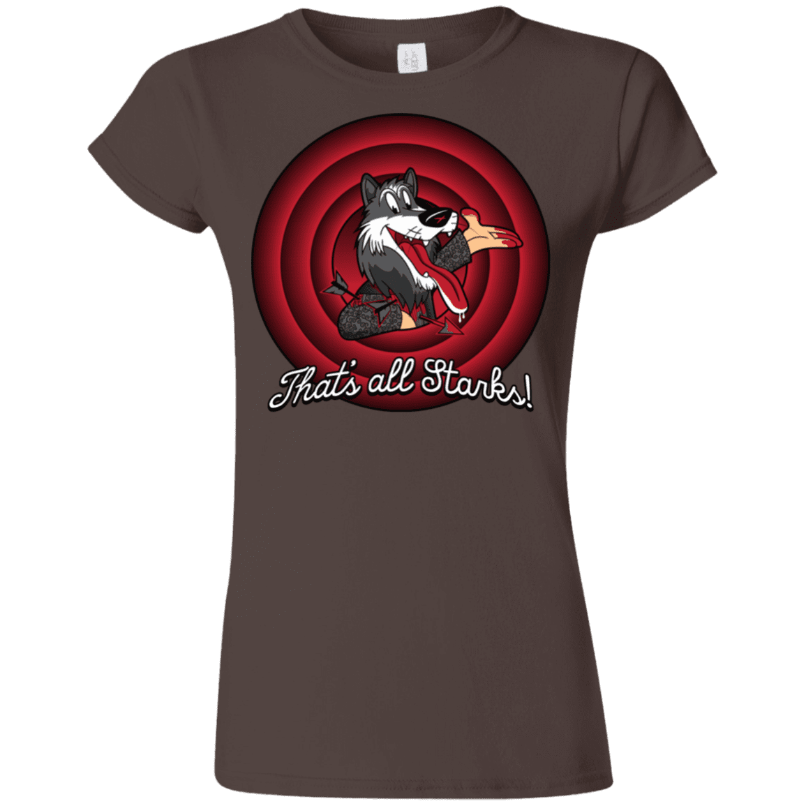 T-Shirts Dark Chocolate / S That's all Starks Junior Slimmer-Fit T-Shirt