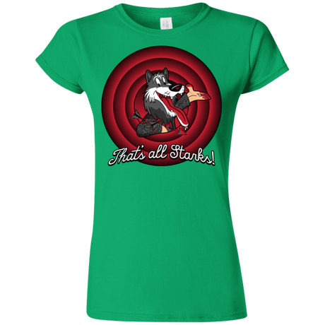 T-Shirts Irish Green / S That's all Starks Junior Slimmer-Fit T-Shirt