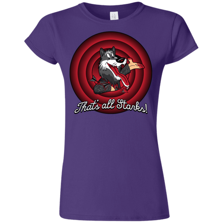 T-Shirts Purple / S That's all Starks Junior Slimmer-Fit T-Shirt