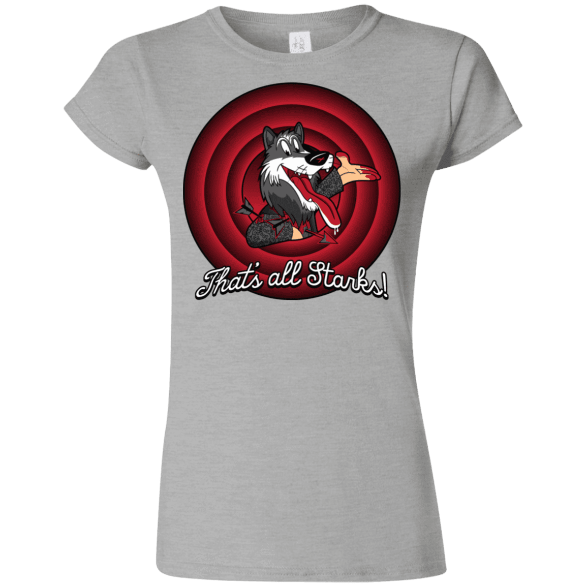 T-Shirts Sport Grey / S That's all Starks Junior Slimmer-Fit T-Shirt