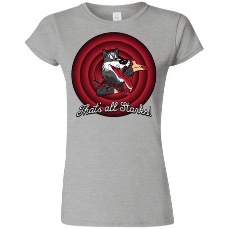 T-Shirts Sport Grey / S That's all Starks Junior Slimmer-Fit T-Shirt