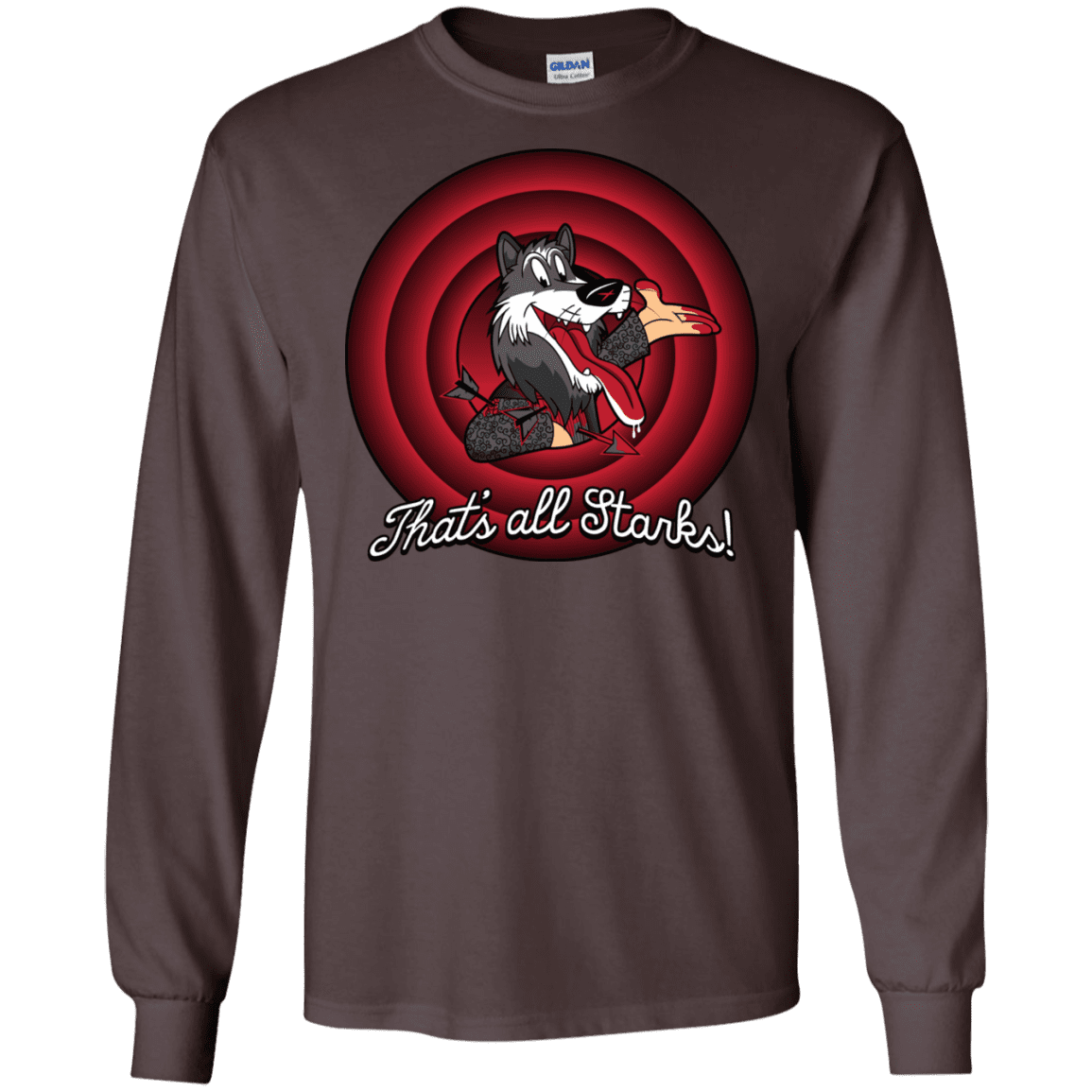 T-Shirts Dark Chocolate / S That's all Starks Men's Long Sleeve T-Shirt