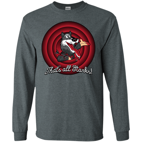 T-Shirts Dark Heather / S That's all Starks Men's Long Sleeve T-Shirt