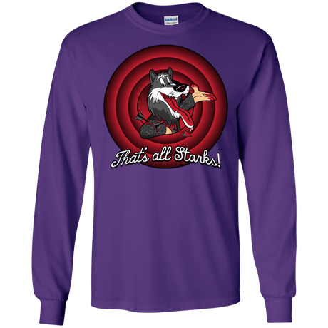 T-Shirts Purple / S That's all Starks Men's Long Sleeve T-Shirt