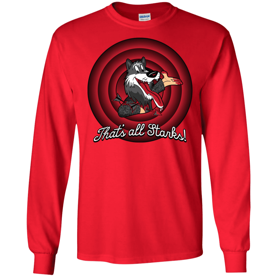 T-Shirts Red / S That's all Starks Men's Long Sleeve T-Shirt