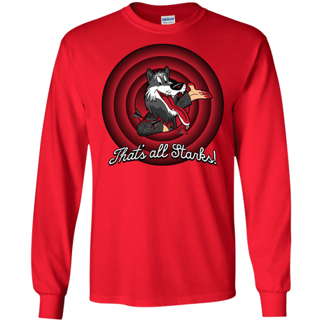 T-Shirts Red / S That's all Starks Men's Long Sleeve T-Shirt