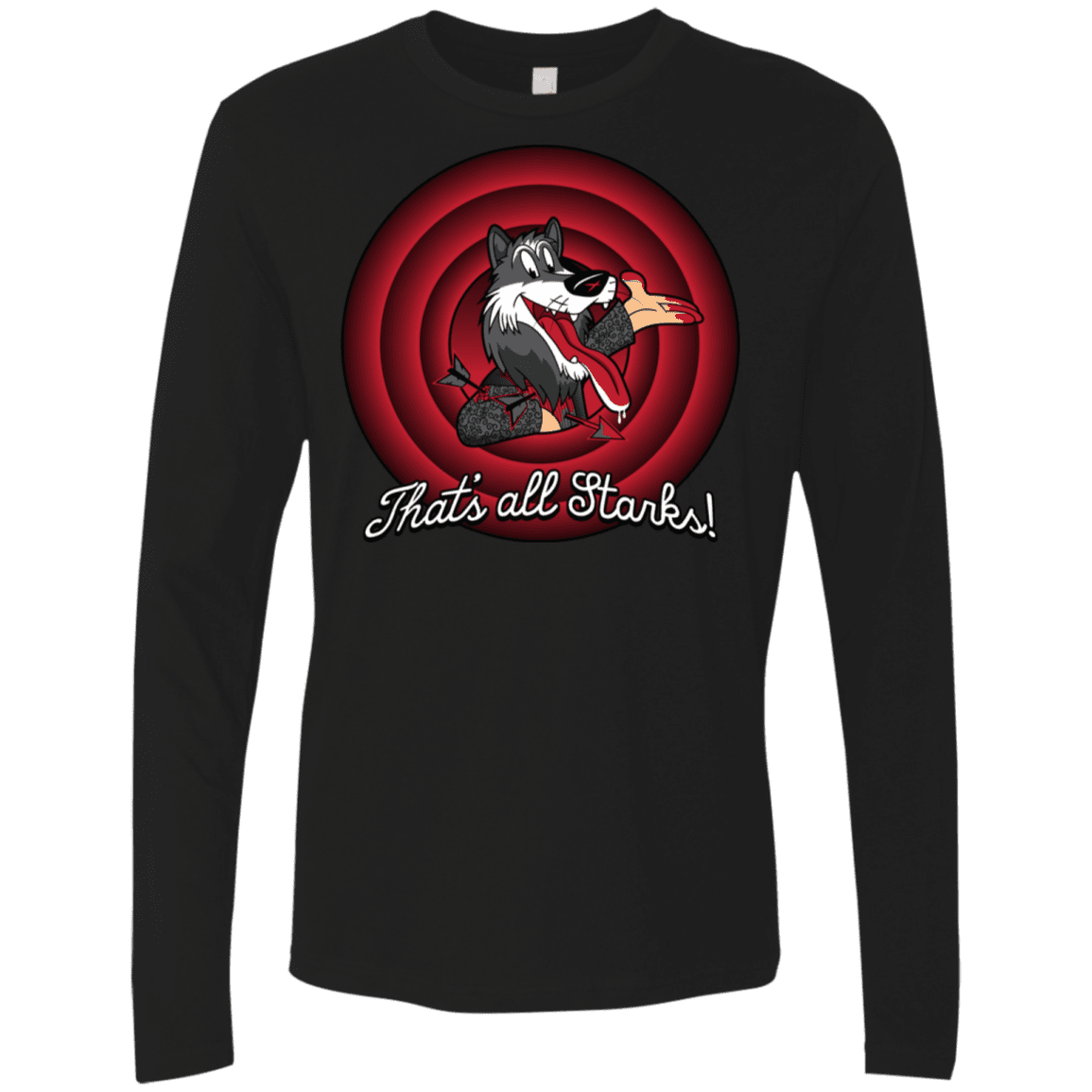 T-Shirts Black / S That's all Starks Men's Premium Long Sleeve