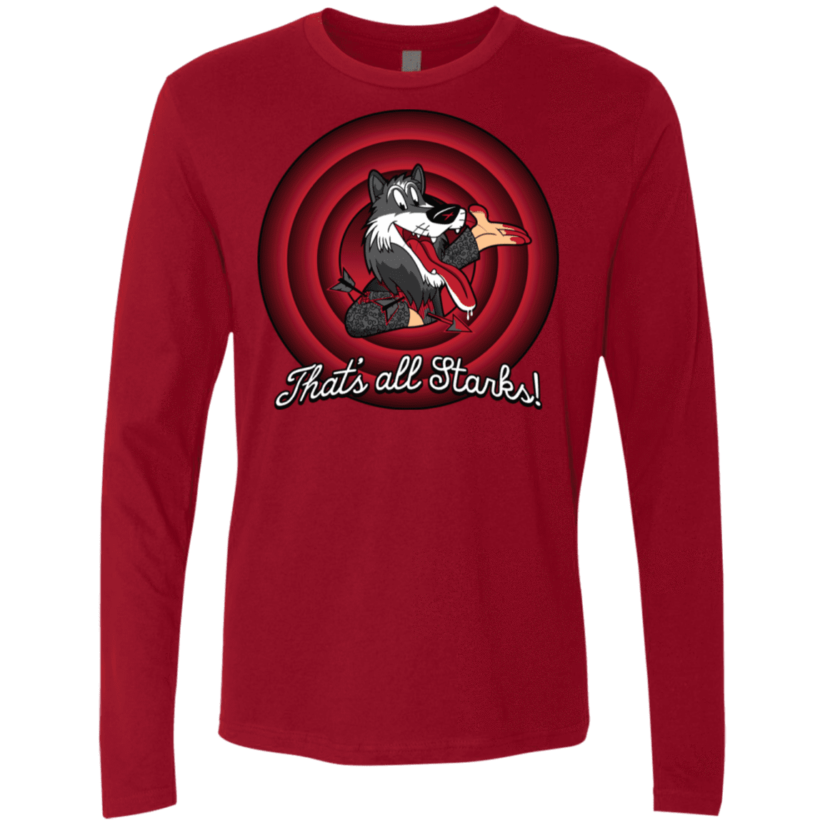 T-Shirts Cardinal / S That's all Starks Men's Premium Long Sleeve