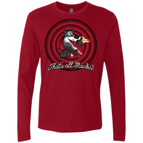 T-Shirts Cardinal / S That's all Starks Men's Premium Long Sleeve