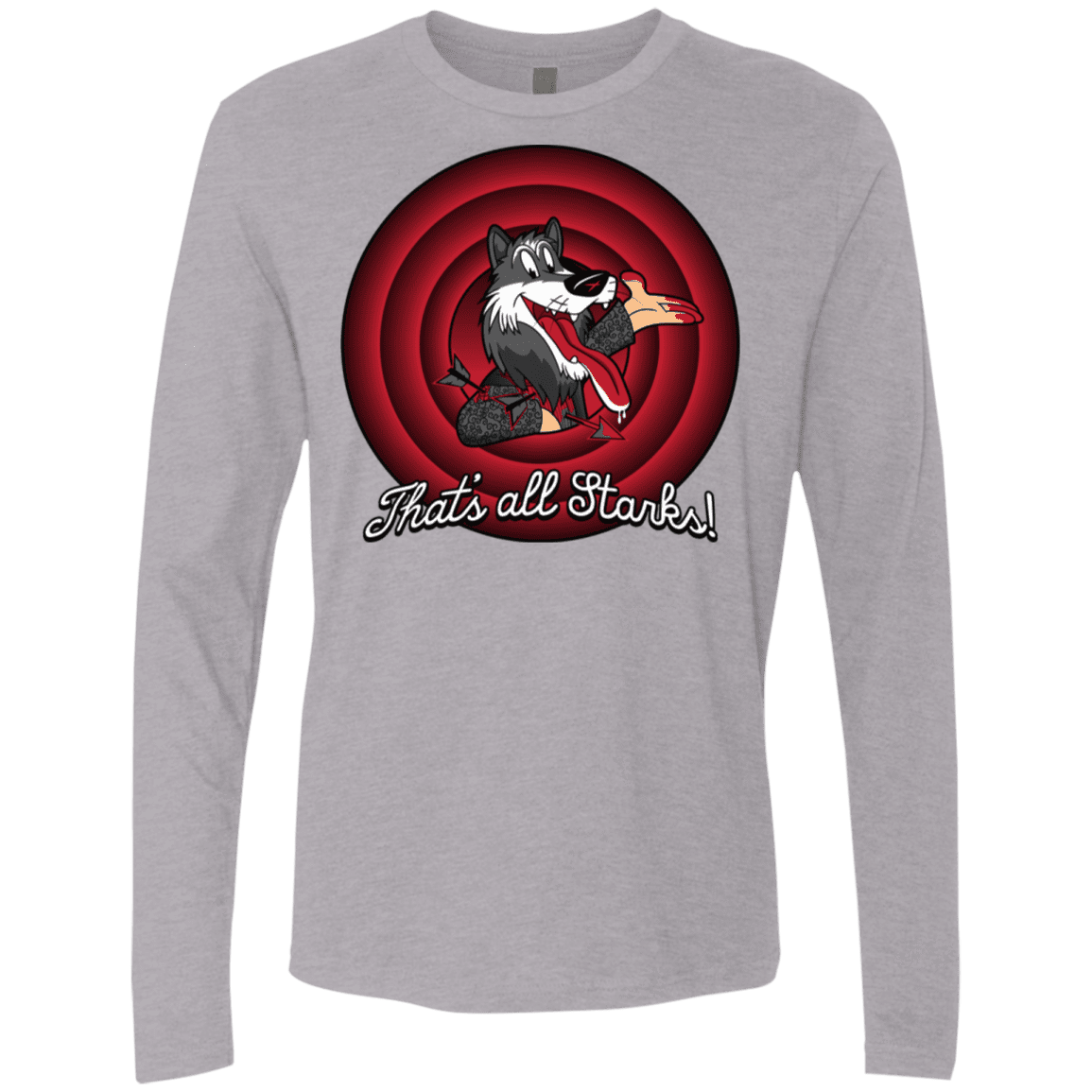 T-Shirts Heather Grey / S That's all Starks Men's Premium Long Sleeve