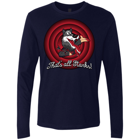 T-Shirts Midnight Navy / S That's all Starks Men's Premium Long Sleeve