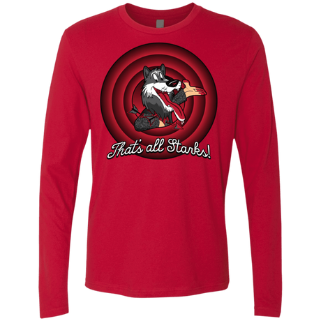 T-Shirts Red / S That's all Starks Men's Premium Long Sleeve