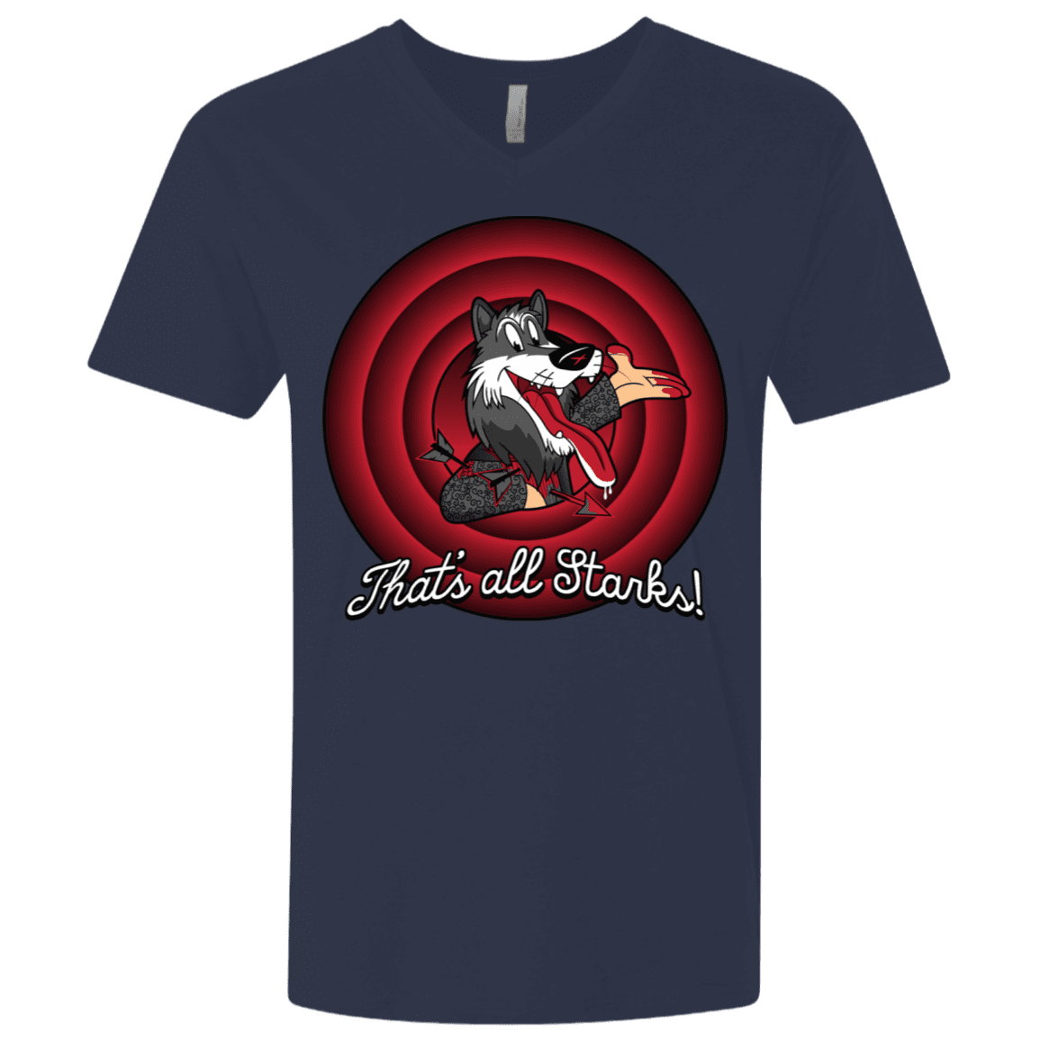 T-Shirts Midnight Navy / X-Small That's all Starks Men's Premium V-Neck