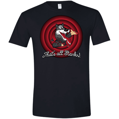 T-Shirts Black / X-Small That's all Starks Men's Semi-Fitted Softstyle