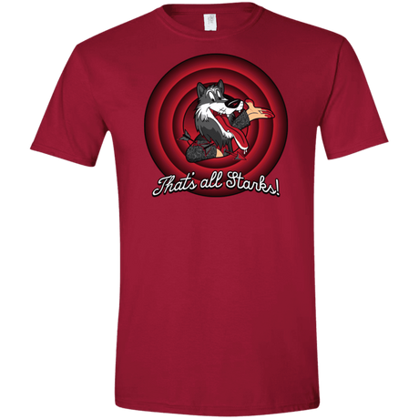 T-Shirts Cardinal Red / S That's all Starks Men's Semi-Fitted Softstyle