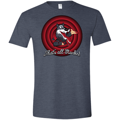 T-Shirts Heather Navy / S That's all Starks Men's Semi-Fitted Softstyle