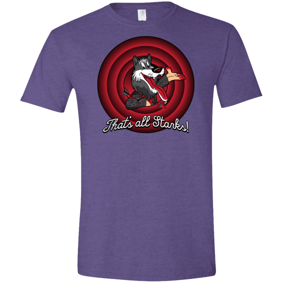 T-Shirts Heather Purple / S That's all Starks Men's Semi-Fitted Softstyle